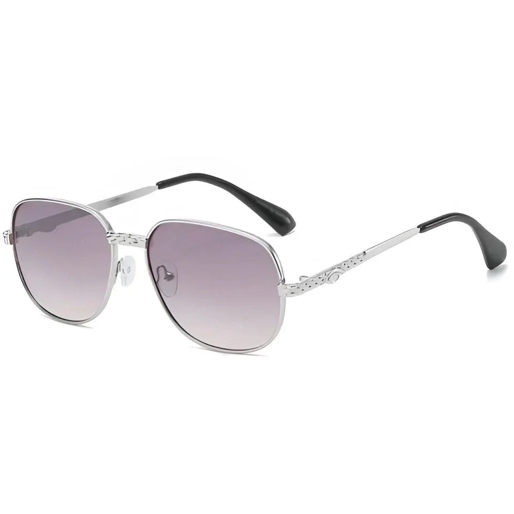 Mens Silver Metal‎ Square Pilot Sunglasses Designer Classy Shades Lentes Gafas